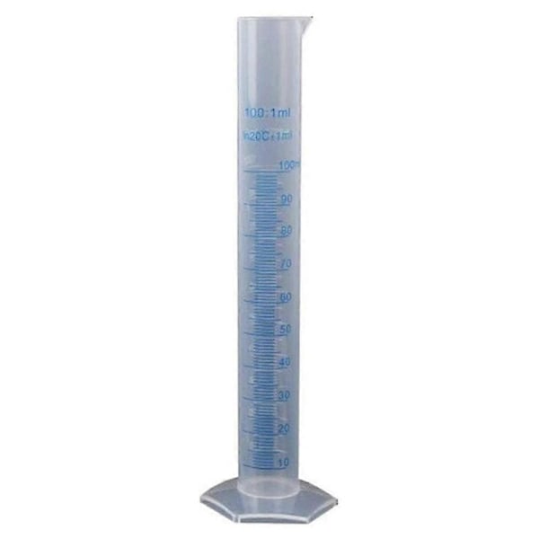 Mittauslasi Muovinen Mittaputki Työkalu Laboratorioon (100ml)
