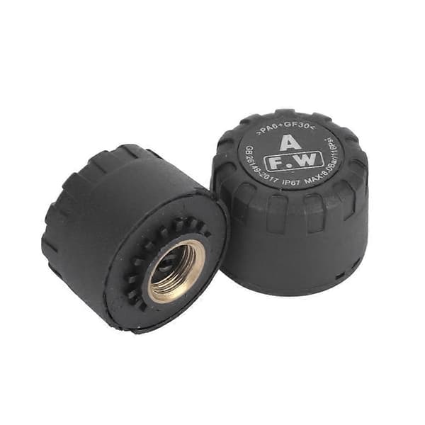 2st Motorcykel Bluetooth TPMS Däcktrycksövervakning Extern Intern Sensor IP67