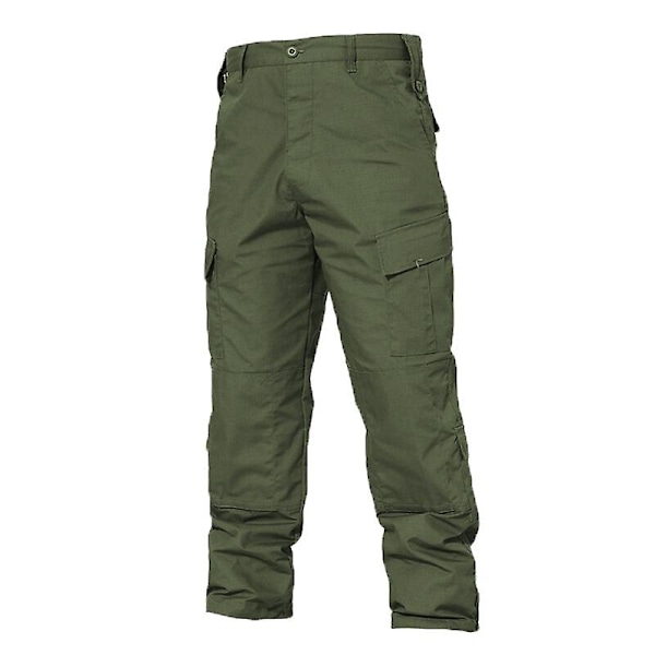 Herr Militär Taktisk Armégrön Kamouflage Overall Stridsbyxor Army green M
