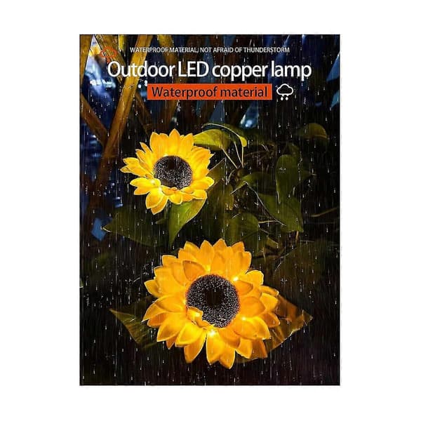 3 Solar Led Utendørs S Solar Ed Hage Sti En D