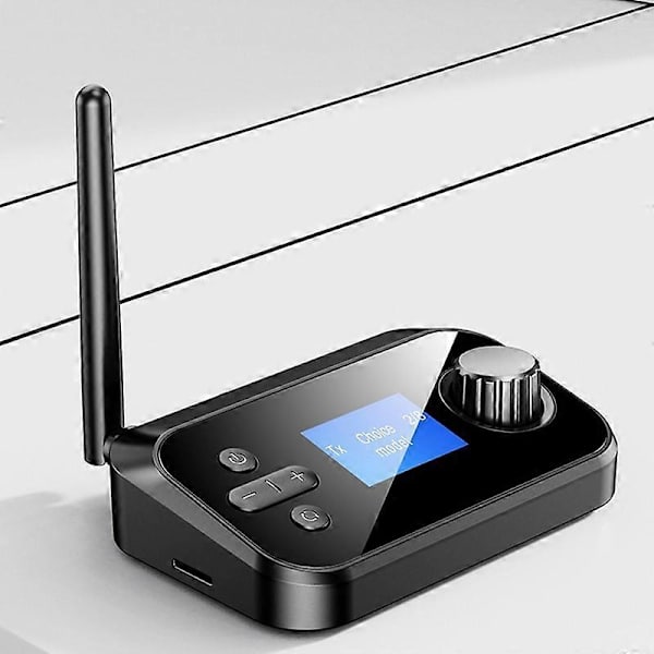D18 Stabil Transmission Højhastigheds Bluetooth-kompatibel Adapter Stabil Transmission Højhastigheds ABS Praktisk Bred Kompatibilitet Audio Receiver til Com
