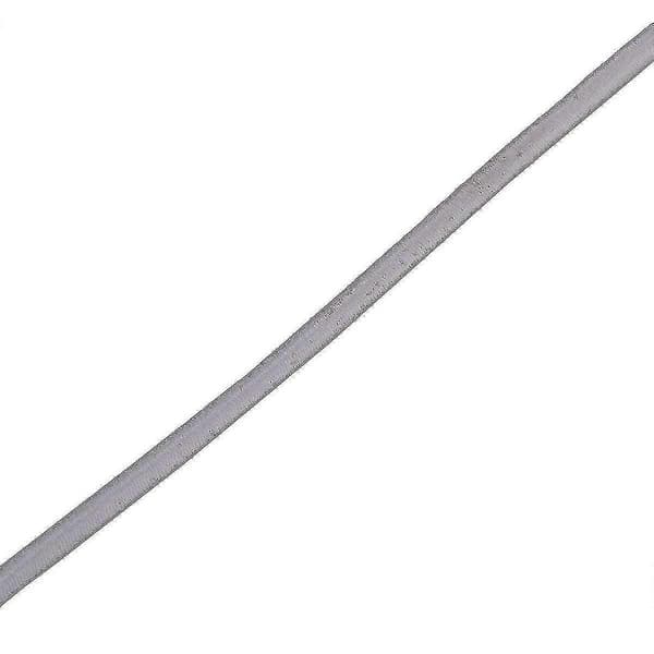 4mm Bredt Elastisk Bånd, Rund Elastisk Snor Høy Kvalitet Grey 100m