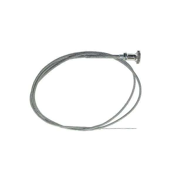 Universal 6 ft karburatorkabel i krom, push-pull gaskabel til Hot Rat Rod Holley
