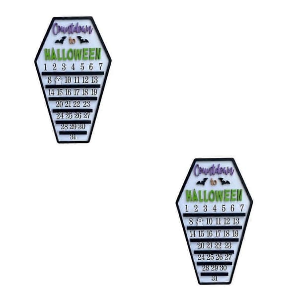 2x Julekalender Egnet Gave til Hjemmeindretningsentusiaster Multicolor