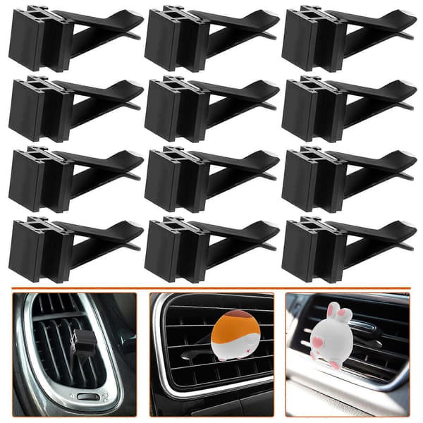 20 stk. firkantet hode bilventilklips bil diffuser ventilklips bilventilklips biltilbehør