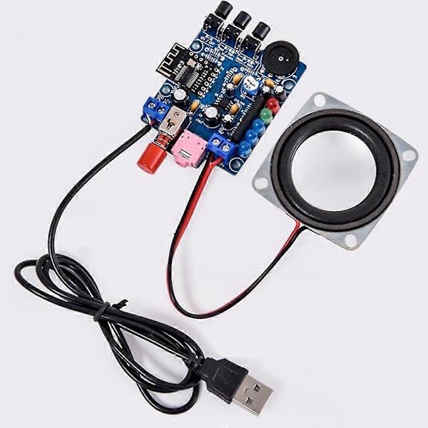 Hu-009 Tann- Ser 2 tommer 3w Mini Ser Elektronisk Kompnt Diy Kit Trådløs Kablet 5v