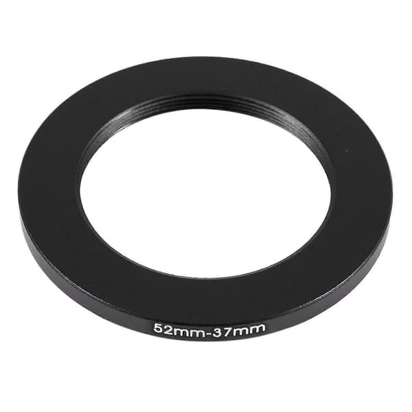 52mm-37mm 52mm Til 37mm Sort Step Ring Adapter Til Kamera