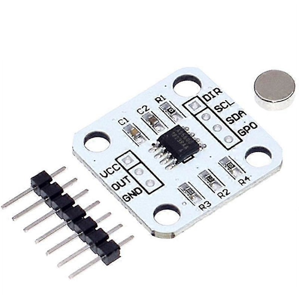 3 stk. As5600 Encoder 12 Bit Præcision Magnetisk Induktions Vinkelmålingssensor Modul Elektronisk Co