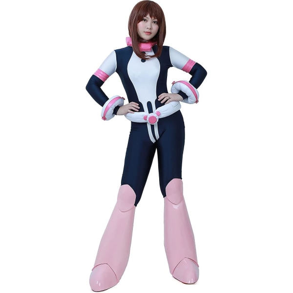 Kvinnors Anime Hero Cosplay kostym kostym med midja och halsband XXL