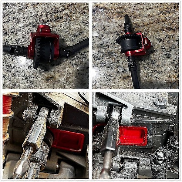 Metallinen tasauspyörästön suojus ja haarukkasarja Arrma 1/10 Kraton Granite Outcast Senton -päivitykseen