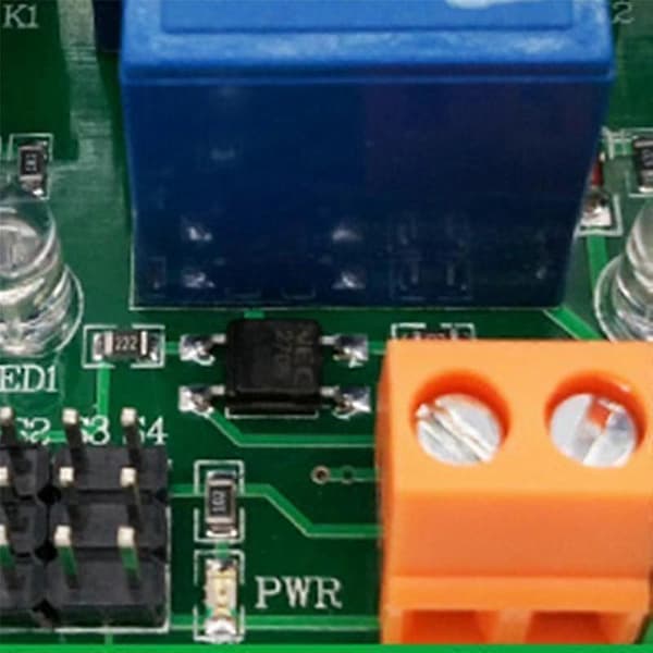 2-kanals Relämodul 30A med Optokopplarisolering Hög Låg Trigger för Smart Hem PLC med Guide