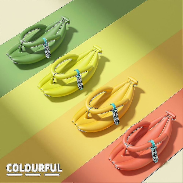 Mote Par Bananformede Flip-Flops Myke Komfortable Hjemmesko For Innendørs Bruk Citrus 40 41