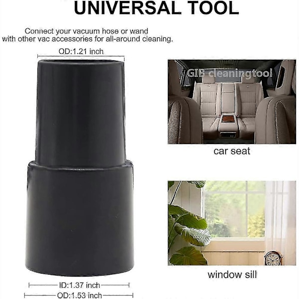 9 kpl Lisäosat Sopivat Lisätarvikkeille 1 1/4 tuumaa - 3 kpl Imurin Jatkovarsi, 32mm & 35mm Imuri