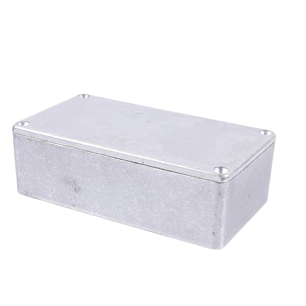 Aluminium Stomp Box Kasse Metall Stomp Box Gitarpedal Kabinett Erstatning