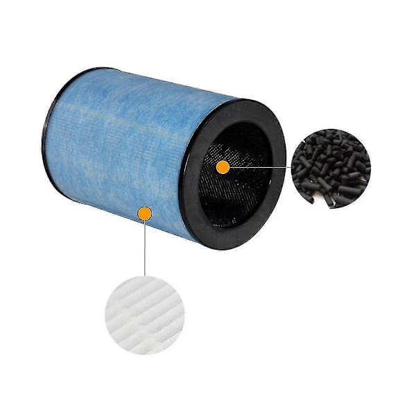 2-pakning Ap300 Erstatningsfilter Kompatibelt Med Instant Ap300 Luftrenser, 3 Filter Av H13 Klasse Ekte Hepa-filter