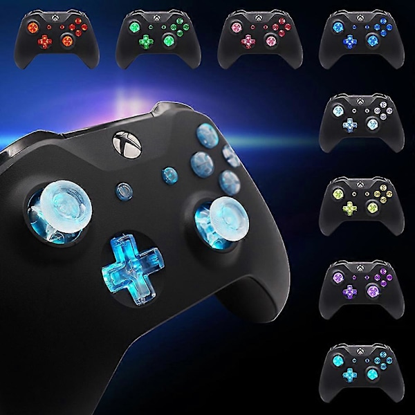 Otte Farver LED Lyspanel til One S Controller Tilbehør Ingen Lodning Nødvendig til One S Joystick
