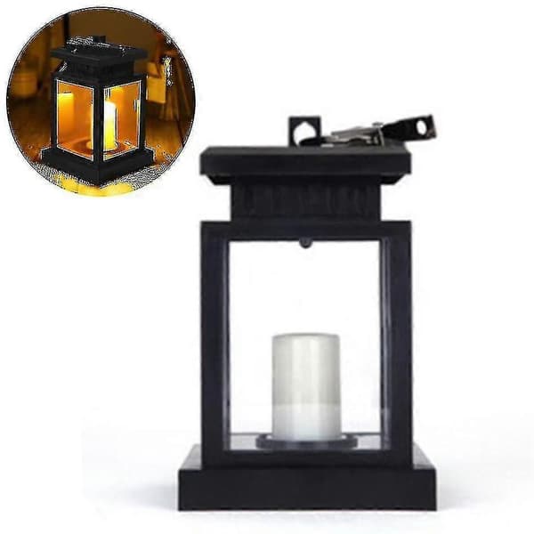 Solarcelle med LED, til udendørs flimmer