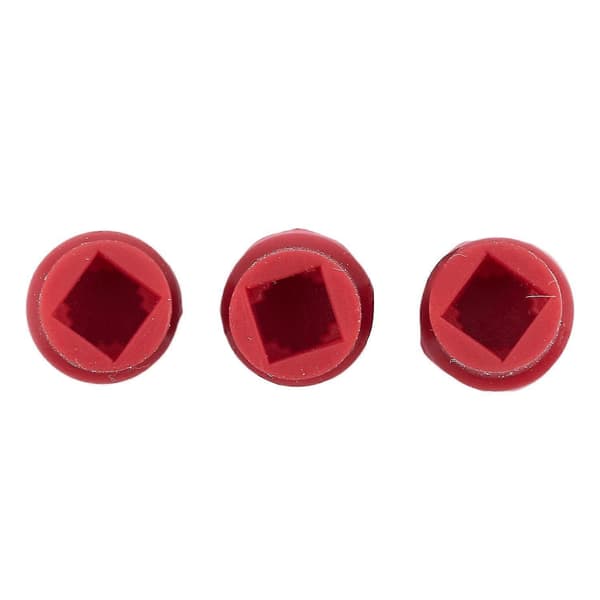 3x Rød Trackpoint-hette for bærbar PC /
