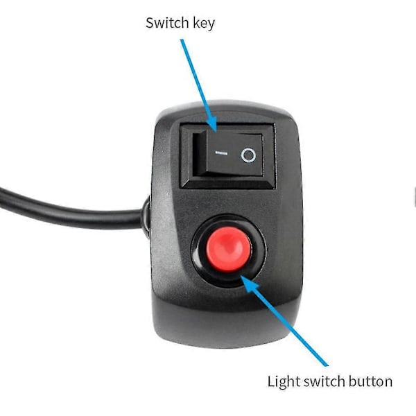 4 stk. 4LED Stroboskoper 12V Strobe 4 I 1 Bil Beacon Blinkende (