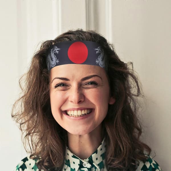 Hodebånd i japansk stil Samurai Hodebånd Karate Treningshodebånd Heie-hodebånd