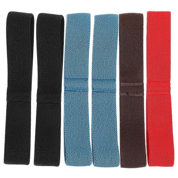 6 stk. Bento Boks Stropper Matboks Elastiske Stropper Nylon Bento Boks Bånd Elastiske Matboks Stropper