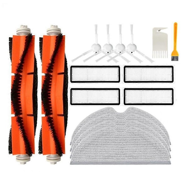 För D9 Bot L10 Pro Trouver Robot Lds Dammsugare Reservdelar Huvudsidoborste Mopp Hepa Filter