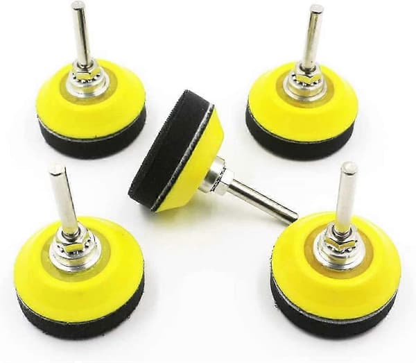 Poleringsslipeputer, 50 mm 5 Drillputer, 1/4\" Drillbit