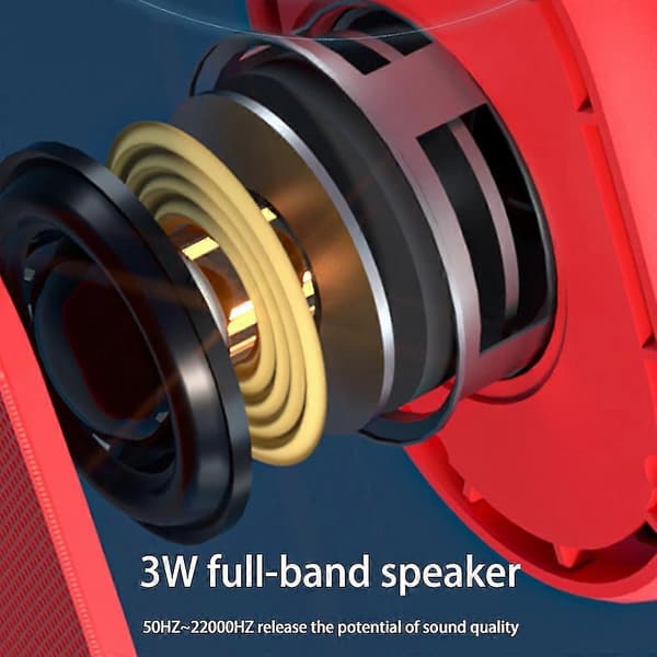 B62 Trådlös Bluetooth Högtalare Tws Subwoofer Mini Högtalare Svart