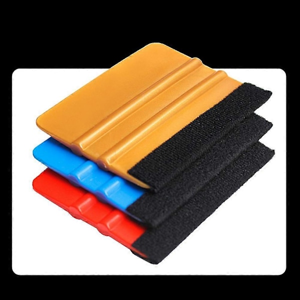 12 kpl Huopa Ed Squeegee Työkalu Vinyyli Squeegee Huopa Squeegee Levitintyökalu Scr Työkalu