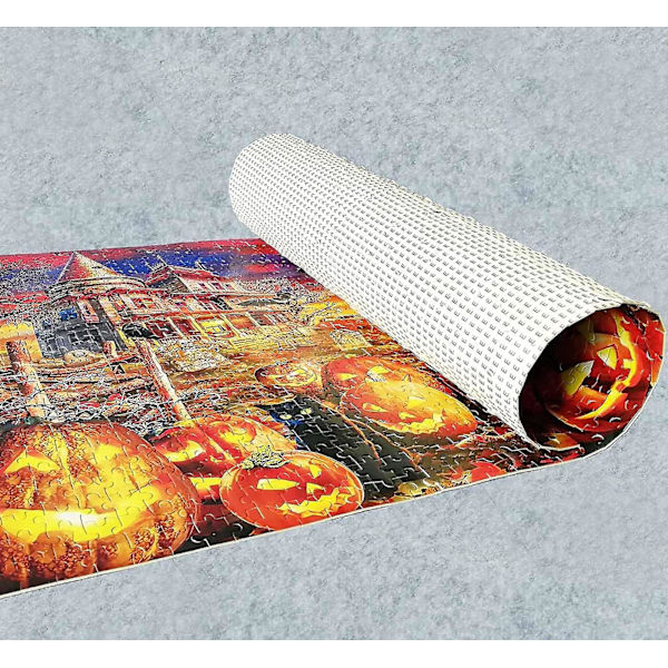 Puslespill for voksne 1000 brikker, Halloween gresskar trepuslespill for Halloween-dekorasjoner, 75x50cm 1000 brikkers puslespill for Halloween-dekor
