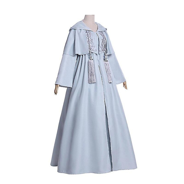 Spil Final Fantasy Xiv Endwalker Venat Cosplay Kostumer Paryk Broderi Kostumer Kåbe Halloween Spiluniform Til Mænd Kvinder Piger Black A