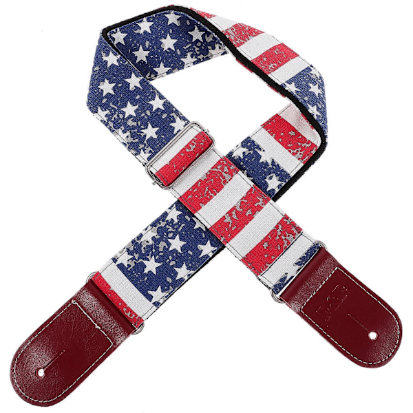 Gitarrband Basgitarr Axelrem Justerbar Gitarrslinga Dekorativt Gitarrband Ersättning