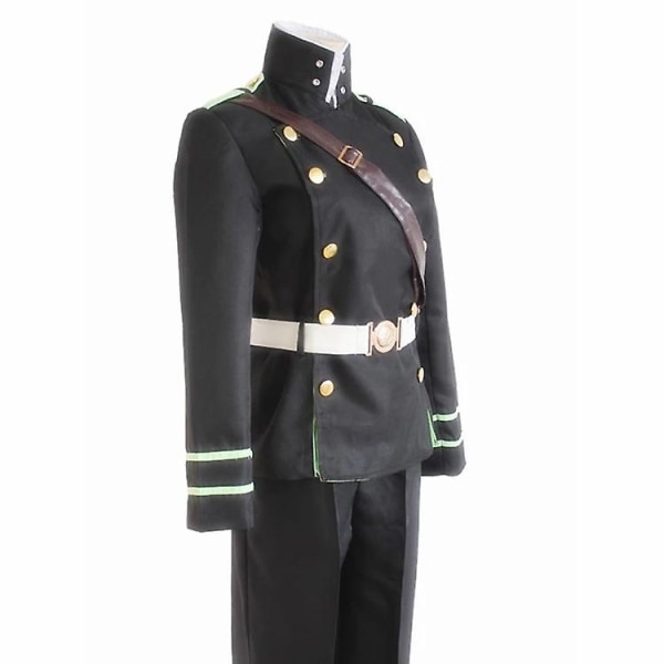 Seraph Of The End Owari No Seraph Yuichiro Hyakuya Uniform Anime Cosplay Kostume Komplet Sæt Kostumer Fancy Ball Halloween Party L