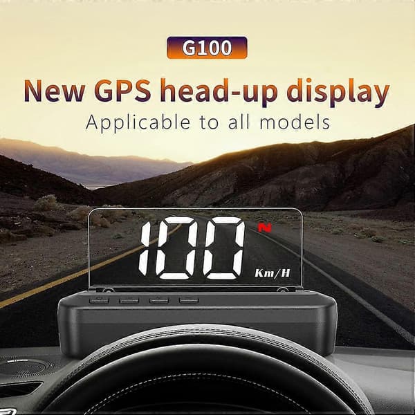 Bil GPS Hud Display Speedometer Forrude Projekt Head Up Display Bil Elektronik Tilbehør Til