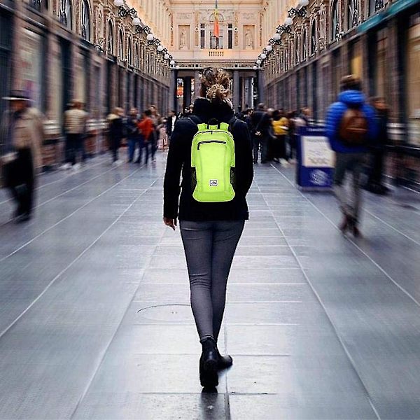 Hi Daypack, Ant kokoontaitettava reppu matkailuun, retkeilyyn ja ulkoiluun Green