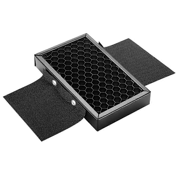 Portabel Blixt Spot Filter Honeycomb Grid Softbox Reflektor för Blixt Speedlite