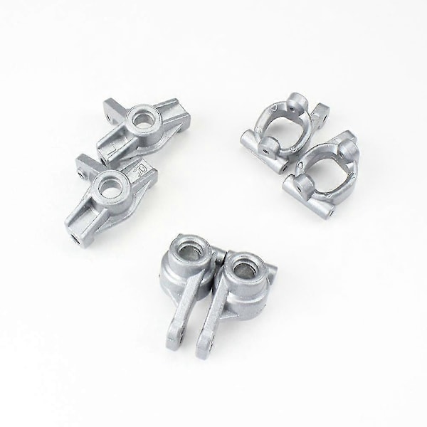 6 stk Metall Foran Bak Hjul Styrekule C-Nav Bærer For 144001 144002 1/14 Rc Bil Reservedeler Ac