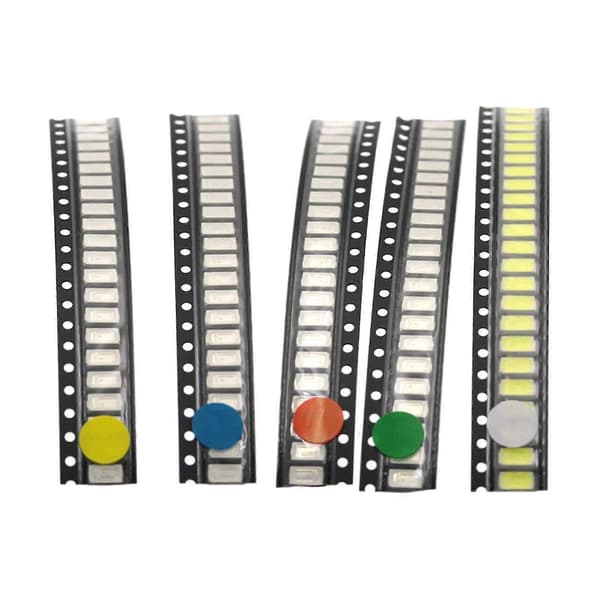 100x SMD LED Diode Lys Elektroniske Komponenter Lysdioder 5730