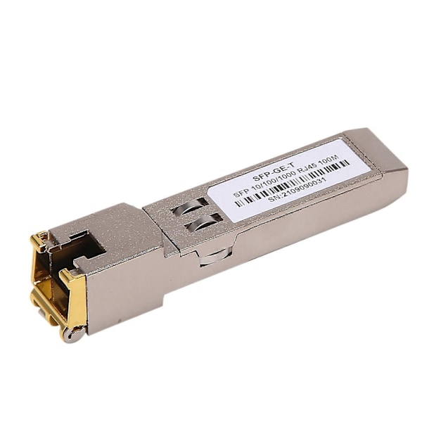 5x Sfp Modul Rj45 Switch Gbic 10/100/1000 Kontakt Sfp Koppar Rj45 Sfp Modul Gigabit Ethernet Po
