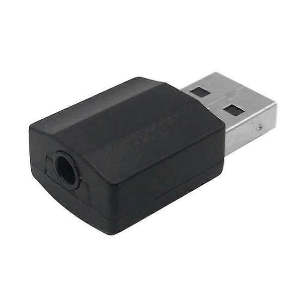 2-i-1 Mini 3.5mm AUX Bluetooth5.0 Audio Mottaker Sender Trådløs Adapter