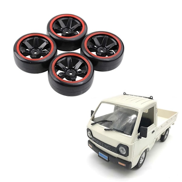 4st 1/10 12mm Hex Däck Fälgar D Bil För I Rc 1:10 On Car C