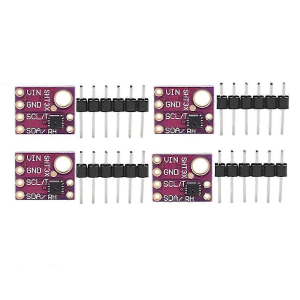 Sht31 Temperatur Sht31-d Fuktighetssensor Modul Mikrokontroller Iic I2c Breakout Vær 3v 5v Com