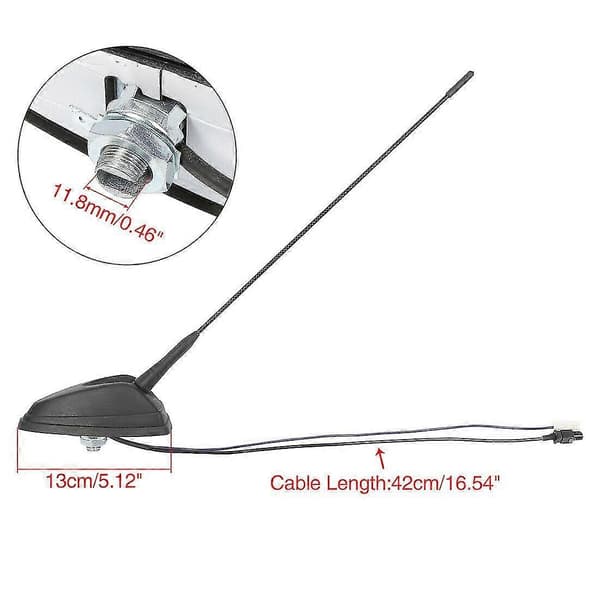 Auton katolle asennettava radioantenni A9068200475 Sprinter W906 2006-2017