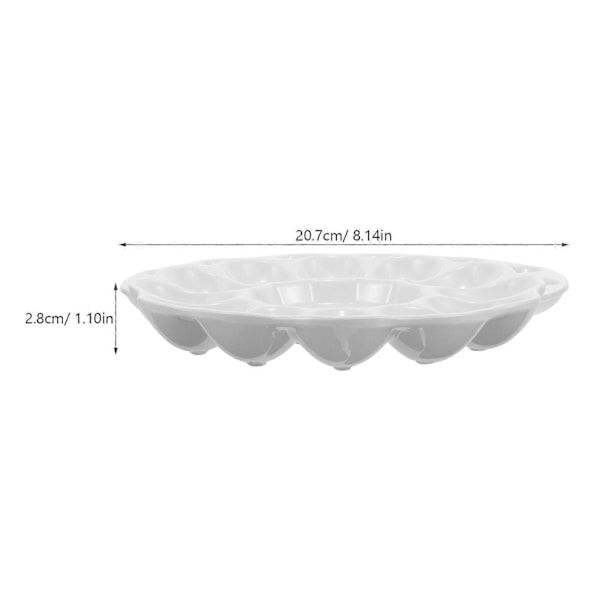 Eggfat Keramisk Fylte Eggfat Cateringfat Egg Serveringsbrett