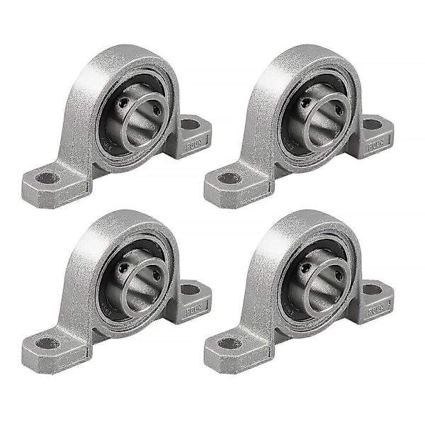 4 st Lagerhus Flänslager 20mm Kp004 Kullager Block Stödlager För Reservdelar