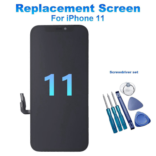 Ll LCD-näyttö 11+ruuvimeisselisarjaan LCD-näytön vaihto Digitizer Ei kuolleita pikseleitä S