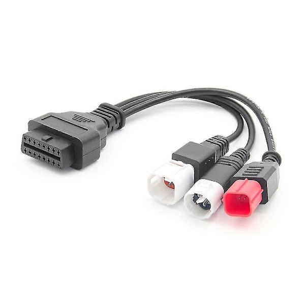OBD2 Diagnostisk Kabel Til Kline Euro5 Motorcykel 16 Pin Til 3pin 4pin 6pin OBD2 3 I 1 Diagnostisk Adapter