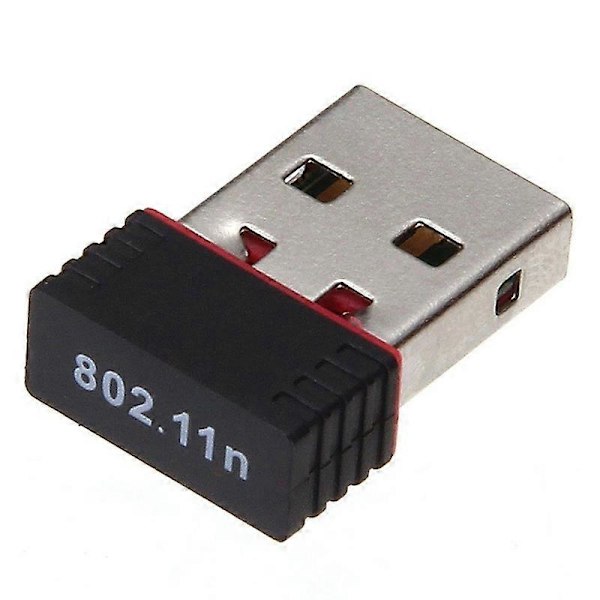 Portabel 150M USB WiFi-adapter Trådlöst PC-nätverkskort Sändare Mottagare