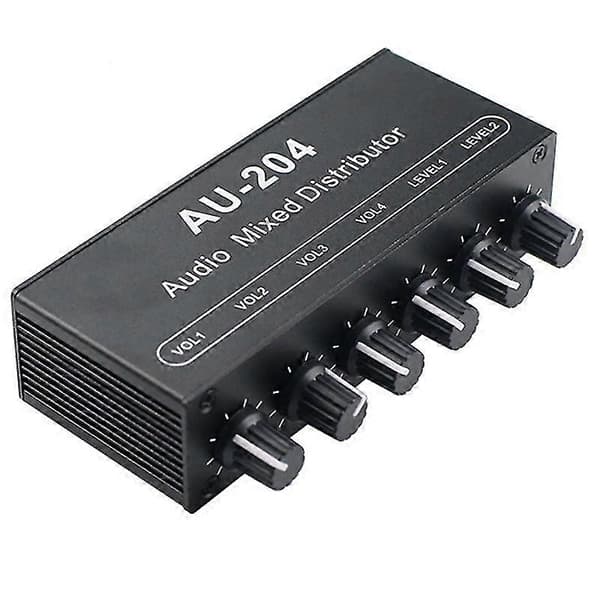 Mixer O (2 Input 4 Output) Push Phs Eller Eksterne Forstærkere Volume
