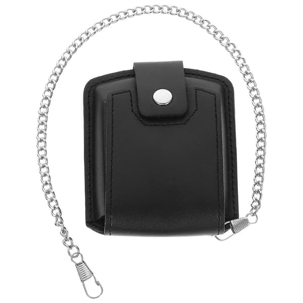 1 Set Taskukellolaukku Mini Vyötärölaukku PU Kellokotelo Taskukellopussi